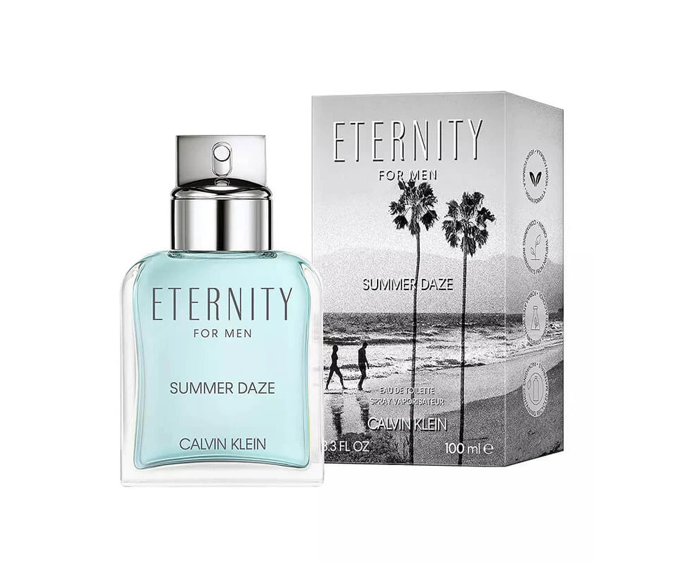 Calvin Klein Eternity For Men Summer 2022 Limited Edition EDT Spray 100ml