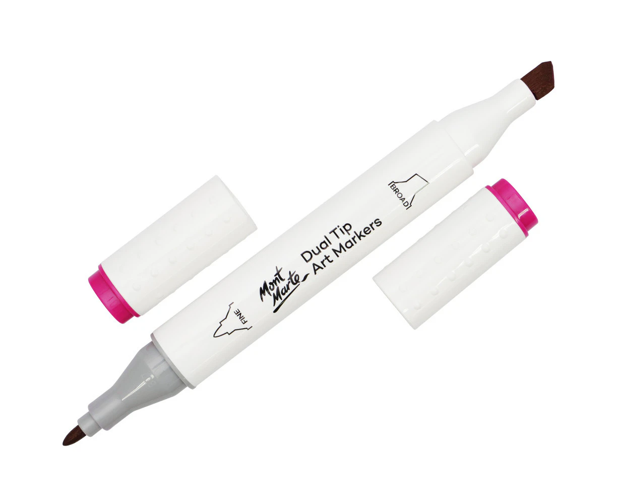 Mont Marte Dual Tip Alcohol Art Marker - Plum V4