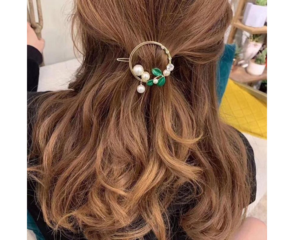 12 Pcs Pearl Hair Clips Large Hair Clips Pins Barrette Ties Hair For Women  Girls Elegant Handmade