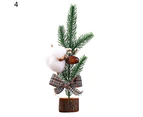 Artificial Christmas Tree Everlasting Exquisite Wood Versatile Desk Decor Christmas Tree for Home
