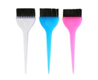 Hairdressing Hair Coloring Dyeing Color Mixing Bowl Comb Brush Tint Tools Set-Grey