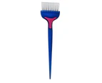 Hair Dye Brush Eco-friendly Anti-deform Plastic Hair Tint Colorant Comb for Barbers Shop-Blue