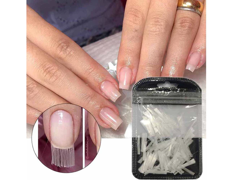 French Glass Nails That're Sophisticated and Understated : Elegant Silver  Pearl Nails