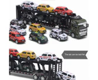 Centaurus Store 1:48 Alloy Car Exquisite Workmanship Wear-resistant Stylish Car Carrier Series Model for Boy-Yellow