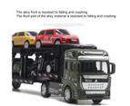 Centaurus Store 1:48 Alloy Car Exquisite Workmanship Wear-resistant Stylish Car Carrier Series Model for Boy-Red