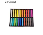6/12/24/36 Color Salon Hair Temporary Chalk Dye Colour Kit Non-toxic Pastels