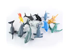 Centaurus Store 24Pcs Realistic Mini Sea Life Animal Whale Lobster Figures Educational Kids Toy- 24pcs