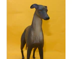 Centaurus Store 20cm Simulation Greyhound Animal PVC Model Action Figure Figurine Kids Toy Decor-Brown