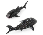 Centaurus Store 6Pcs Simulation Whale Shark Ocean Animal PVC Model Figurine Kids Toy Table Decor- Whale Shark