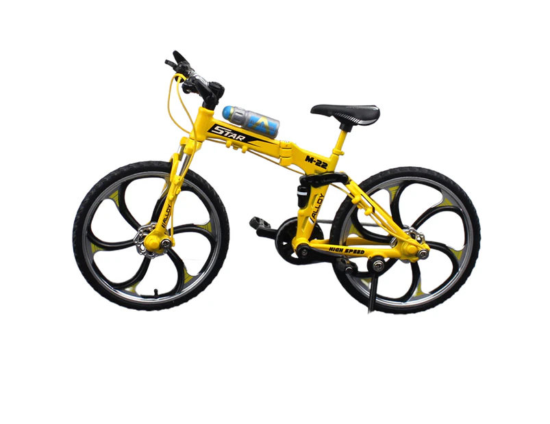 Centaurus Store Bicycle Model Wear-resistant Simulation Alloy 1:8 Alloy Bicycle Model Toy for Kids- F