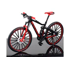 Centaurus Store Bicycle Model Wear-resistant Simulation Alloy 1:8 Alloy Bicycle Model Toy for Kids- F