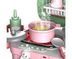 Centaurus Store Children Simulation Food Cooking Color Changing Barbecue Kitchen Play House Toy- E