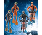 Centaurus Store Diver Figure Realistic DIY PVC Simulation Seabed Exploration Swimmer Model for Kids- 4