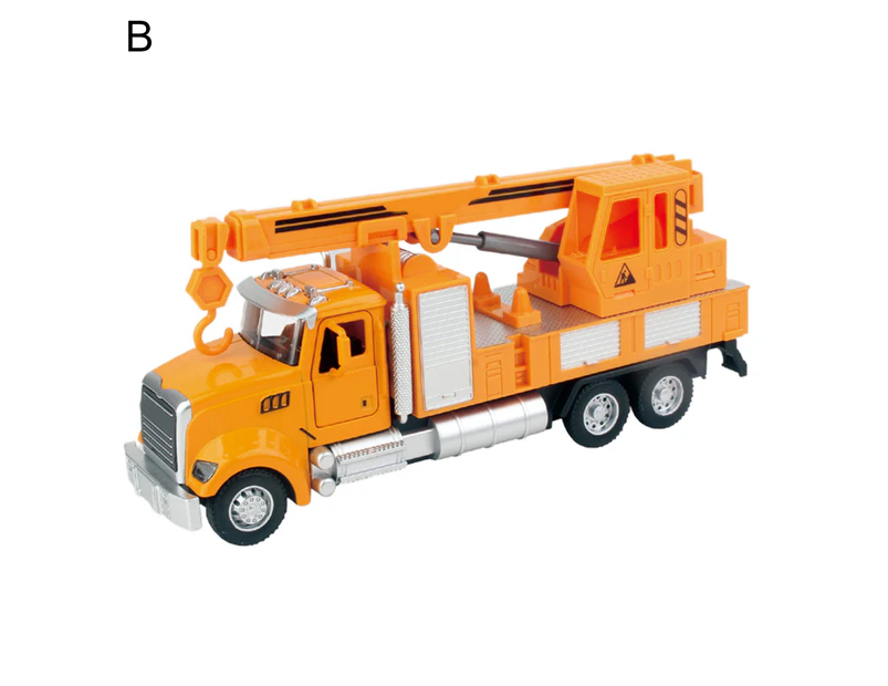 Centaurus Store Engineering Vehicle Toy Stable Driving Eye-Catching High Simulation Heavy Duty Truck Toy for Children- B