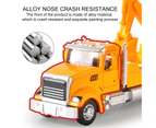 Centaurus Store Engineering Vehicle Toy Stable Driving Eye-Catching High Simulation Heavy Duty Truck Toy for Children- D