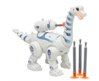 Centaurus Store Electric Dinosaur Toy Mechanical Vivid Details Plastic Activity Play Dinosaur Toy for Kid-White