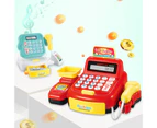 Centaurus Store Electronic Children Pretend Play Simulation Supermarket Cash Register Game Toy- C