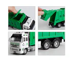 Centaurus Store Kids Toy Car Pull Back Alloy Vehicle Model Engineering Garbage Sanitation Truck- B