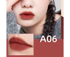6g Lip Glaze Foggy Effect Delicate Mild Beautiful Non-fade Party Cosmetics Lightweight Velvet Matte Lip Clay for Student