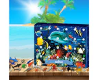 Centaurus Store Underwater World 2020 Advent Calendar Toy with 24 Little Doors Kids Fun Gift- 1