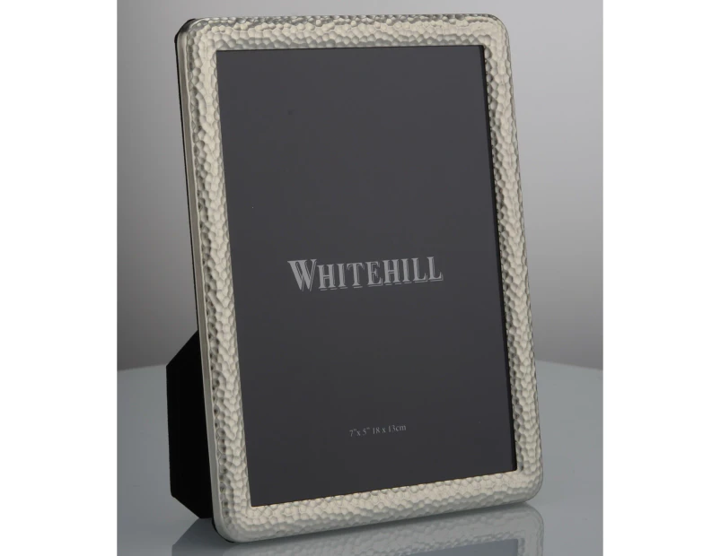 Whitehill Frames - Brushed Silver Photo Frame - Art Deco 5x7" - N/A