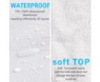 Waterproof mattress protector Breathable mattress pad, no crackling mattress protector