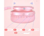 Bluetooth Headphones Cat Ear LED Wireless Foldable Over Ear Headphones