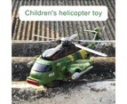 Quadcopter Toy with Sound Light Easy to Operate Mini Children Electric Aircraft Model for Gift