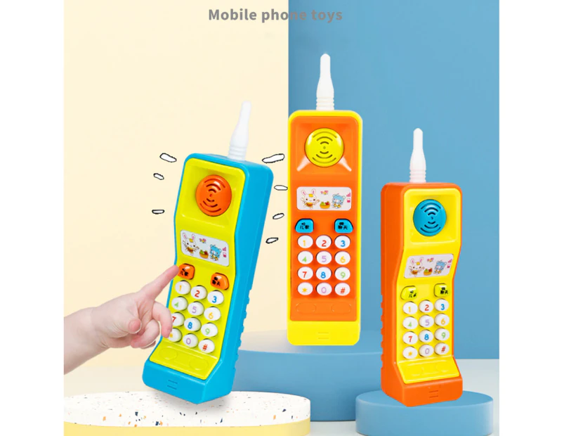 Interesting Kids Phone Model Toy Gentle Sound