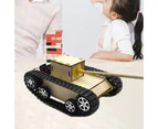 Tank Stem Toy DIY Educational Wood Science Hand-Made Assemble Tank Model for Kids