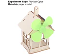 Science Toy Intellectual Technological Sturdy Children Toddler House Solar Model for Learning