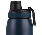 Oasis 780mL Double Walled Insulated Sports Bottle w/ Screw Cap - Navy