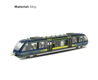 Toy Train Exquisite Rust-Resistant Sturdy High Speed Railway Model for Gift - Blue
