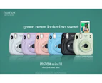 Fujifilm Instax Mini 11 Instant Camera - Pastel Green