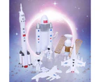 7Pcs/Set Space Model Fine Workmanship Decoration ABS Space Shuttle Exploration Toys for Children