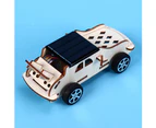 Kids Creative DIY Assembly Solar Power Car Model Handmade Science Experiment Toy