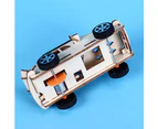 Kids Creative DIY Assembly Solar Power Car Model Handmade Science Experiment Toy