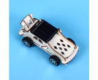 Kids Creative DIY Assembly Solar Power Car Model Handmade Science Experiment Toy