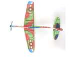 5Pcs DIY Hand Throw Flying Glider Foam Aeroplane Planes Model Children Toy Gift
