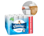 Kleenex Toilet Rolls Bath Tissue 3 Ply White x60 Rolls 180 Sheets Per Roll