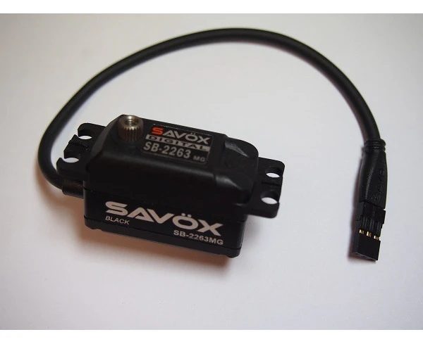 SB-2263MG Savox Black Edition B/less High Speed Servo