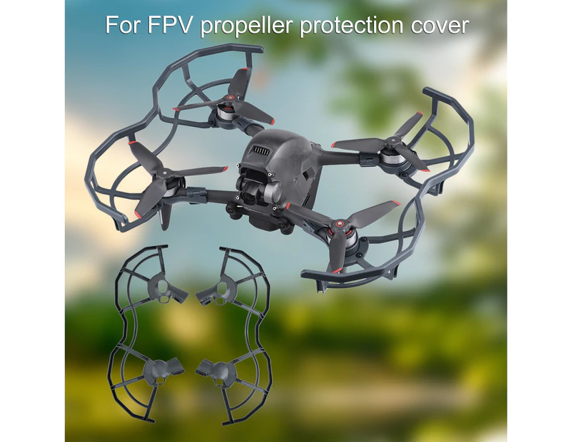 1 Set Propeller Protective Cover Anti-scratch Drone Parts PC Portable Blade Guard for DJI FPV