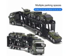 1 Set Cute Tank Truck Toy Fall Resistant Alloy Military