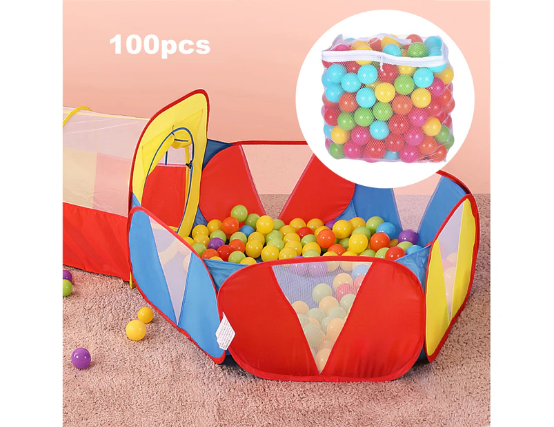 100Pcs Ocean Baby Ball Eco-Friendly High Density Kids Toy Colorful Water Pool Ball for Kids