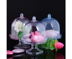 12Pcs/Set Transparent Cake Stand Wedding Party Candy Dessert Display Box Tray - Blue