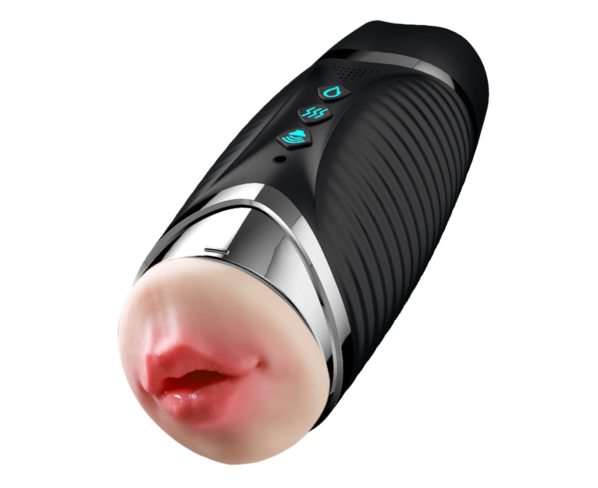 Masturbation Toy Portable Automatic Telescopic Electric Sexy Lips Adult Products TPE Masturbators Vagina Masturbation Sex Toy for Men