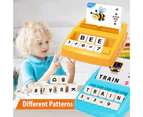 2 in 1 Letter Number Matching Machine Alphabet Cognition Kids Educational Toy
