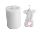 3D Body Candle Silicone Mold Male Female Art Fragrance Crafts Mould Decoration - Woman*
