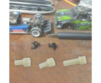 3Pcs RC Car Parts High Durability Wear Resistant Plastic RC Car Rear Front Driving Teeth for Home