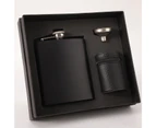 1 Set Hip Flask Shock-proof Good Sealing Capacity Portable 7oz Whiskey Liquor Pocket Flask for Man